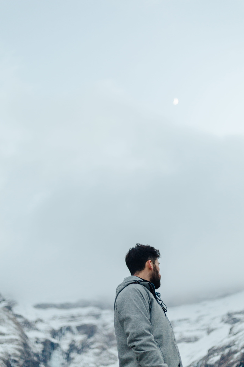 man, nature, young adult, young men, looking at view, leisure activity, lifestyles, explore, pants, beauty in nature, real people, guy, france, area, warm clothing