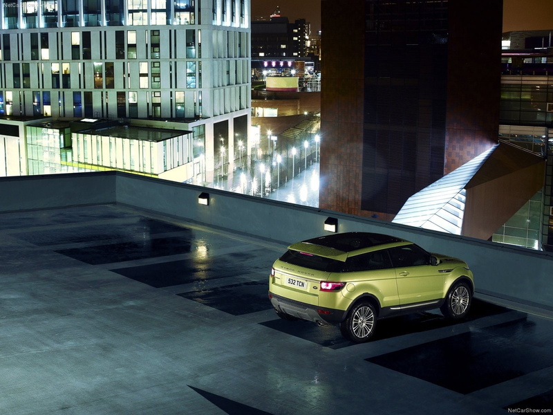 720P, cars, range, evoque, rover, land, green