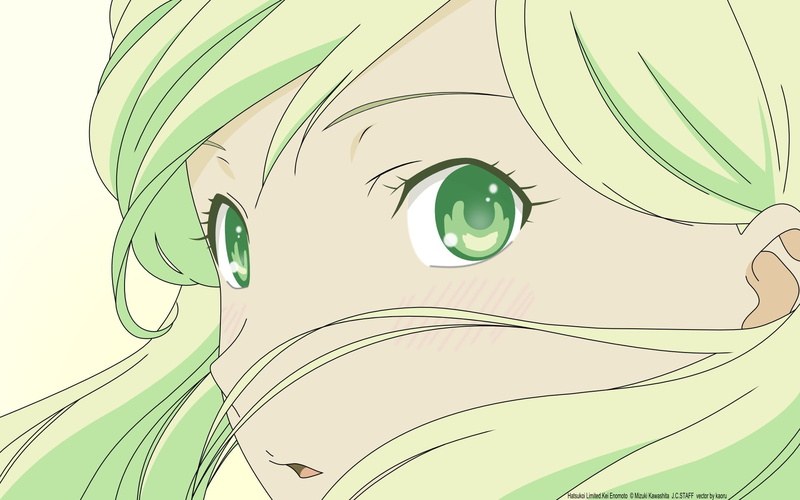 representation, haired, female, green, abstract, green color, creativity, studio shot, swirl, leaf, pattern, character, beauty in nature, anime, digital composite