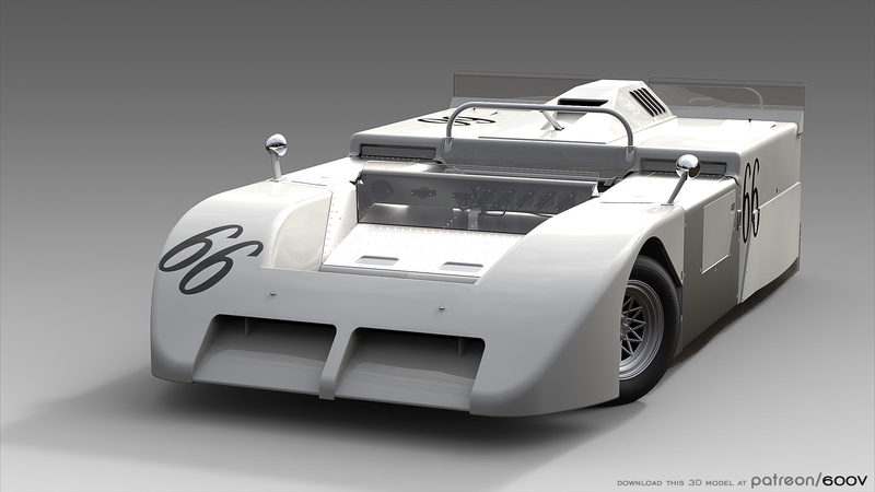indoors, travel, Chaparral, racecar, no people, night, 1080P, race cars, wheel, 2J, technology, gray, old car, single object, 600v, close-up, studio shot