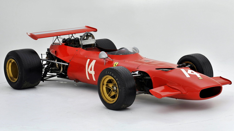 Ferrari, Race Car, Car, Ferrari Dino 246 Tasman, Red Car, Old Car, Formula 1, 1080P