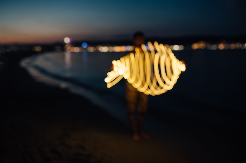 sea, on the beach, painting, plant, sunset, one man only, women, close-up, illuminated, flowering plant, ocean, yellow, vulnerability, barbecue, freshness