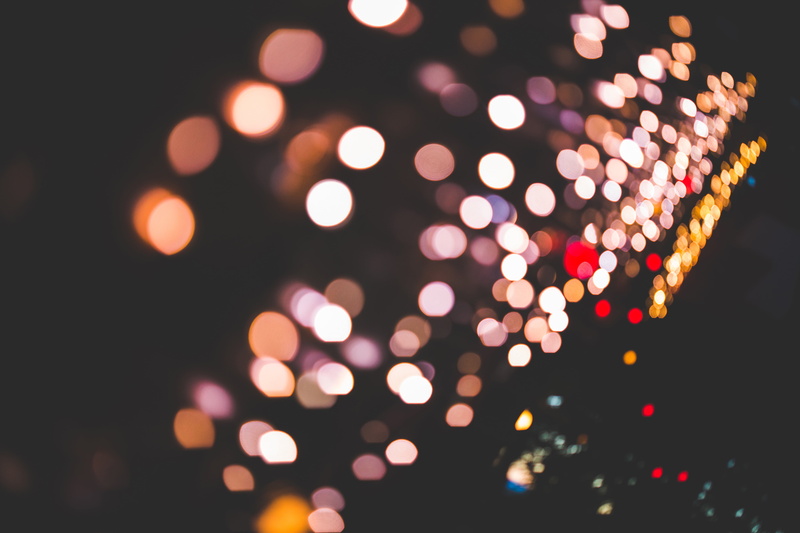 backgrounds, black background, abstract backgrounds, holiday, photo, multi colored, lighting equipment, lights, christmas lights, large group of objects