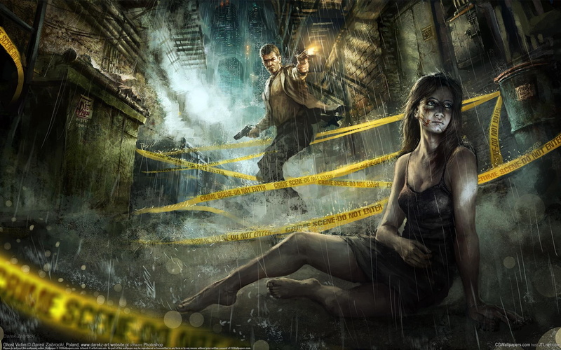 nigh, action, shooting, digital art, ghost, fantasy, girl, darek zabrocki, stunning, adventure, fire, 1080P, game, victim, cool