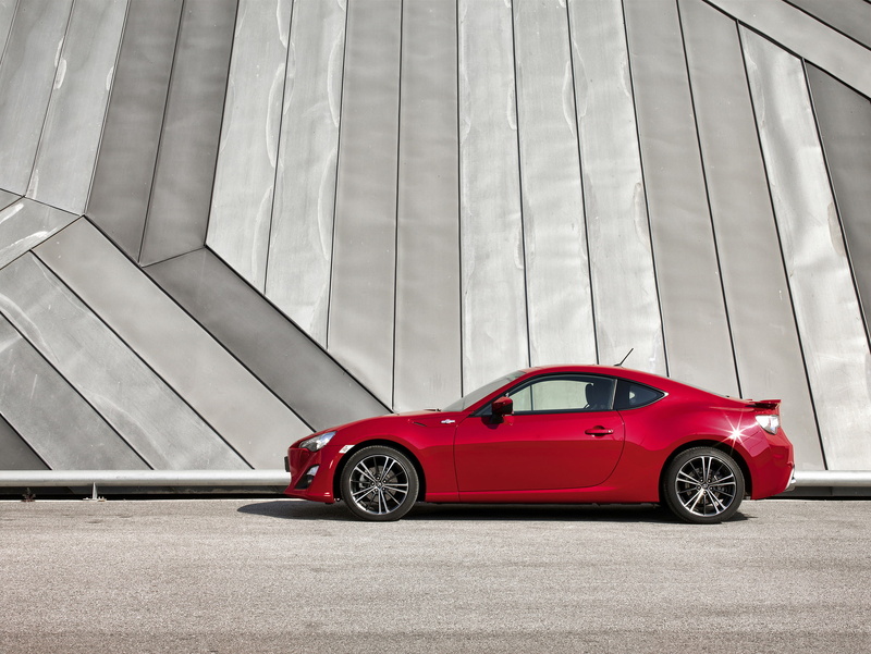 sportcar, red, 2013, gt86, 1080P, toyota