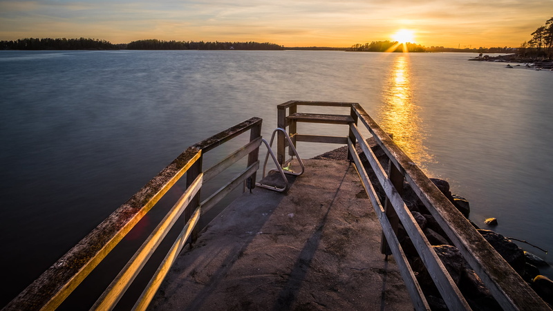 summer, dusk, europe, Seascape, rocks, finland, 1080P, Helsingfors, FI, pier, travel, fujifilm, ultra, long exposure, geotagged  photo, clouds, Helsinki
