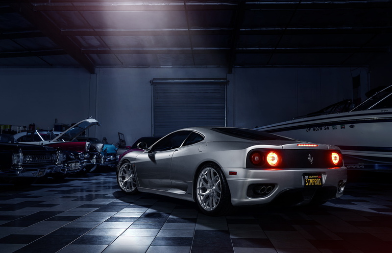 Modena, Ferrari, Before, Rear, 1080P, Supercar, 360, Wheels, Garde, Silver