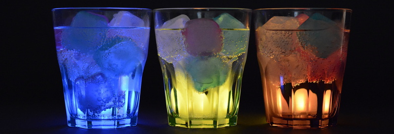 enjoy, 4K, household equipment, color, summer, alcoholic beverage, cocktail, holiday, drink, header, indoors, three, close-up, glass, blue, ice cubes