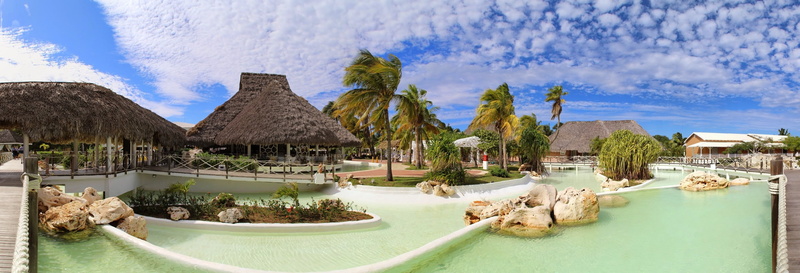 thatched roof, nature, 2K, travel Destinations, tourism, cloud - sky, outdoors, beauty in nature, swimming pool, resort, cultures, hotel, travel, roof