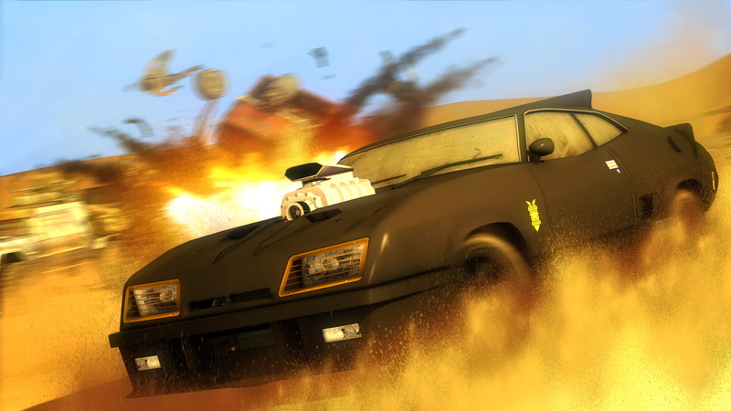 smoke - physical structure, motion, men, V8 Interceptor, muscle, Ford Falcon, blurred motion, Mad Max, nature, speed, land vehicle, outdoors, fire, day