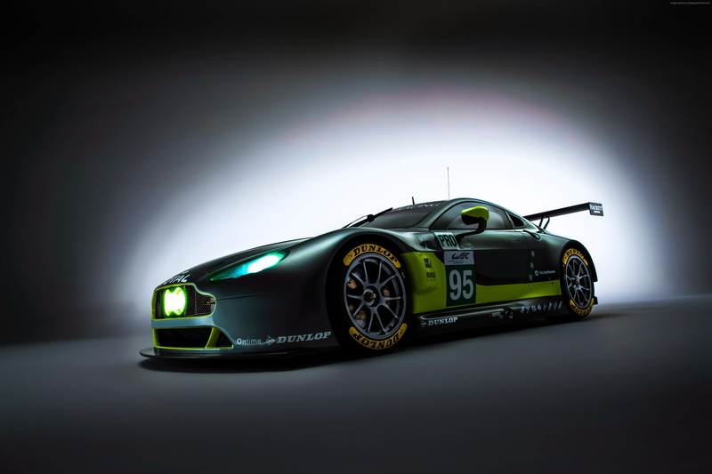 Aston Martin V8 Vantage GTE, 4K, racing cars