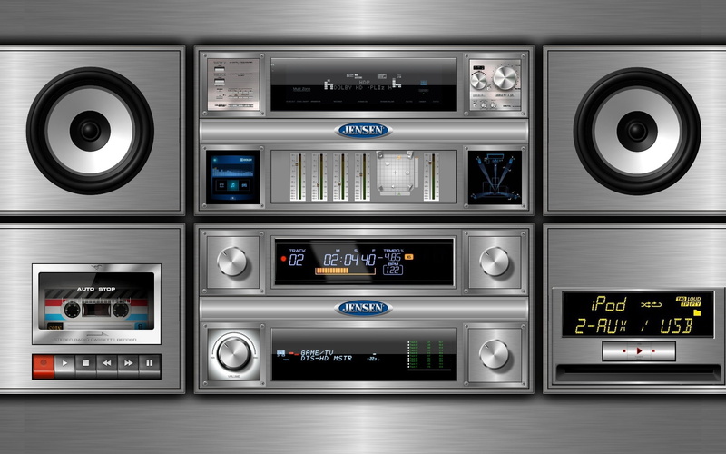 metal, amplifier, absence, speaker, design, control, 1080P, music system, silver colored, vector, luxury, black Color, no people, keypad, music, control panel
