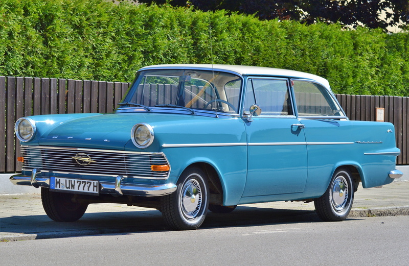automotive, car, vehicle, Auto, pkw, near, transportation, city, old car, day, old, stationary, vintage, classic, opel record, parked, coupe, vintage car
