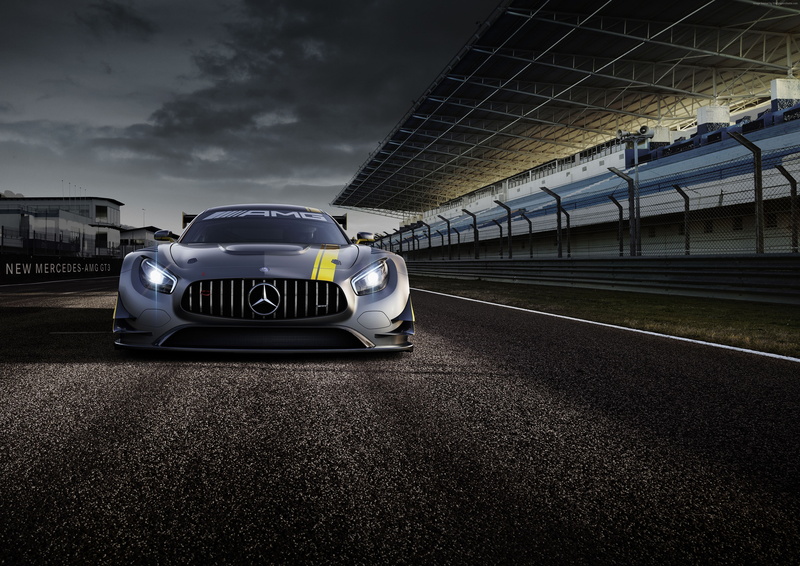 hypercar, 4K, coupe, Mercedes AMG GT3, gray.