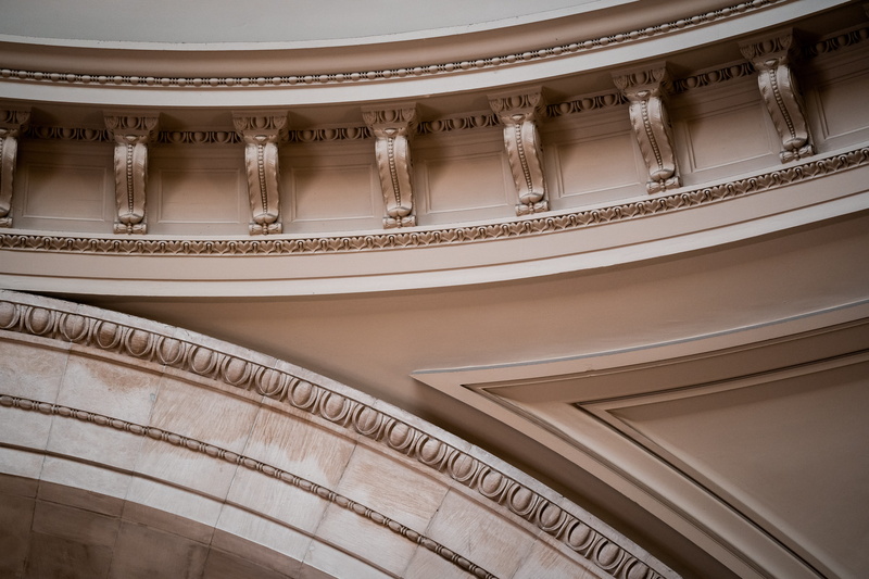 arch, antique, balcony, built structure, crypt, indoors, architectural column, classical style, handrail, arched, window, court, elegance, architecture