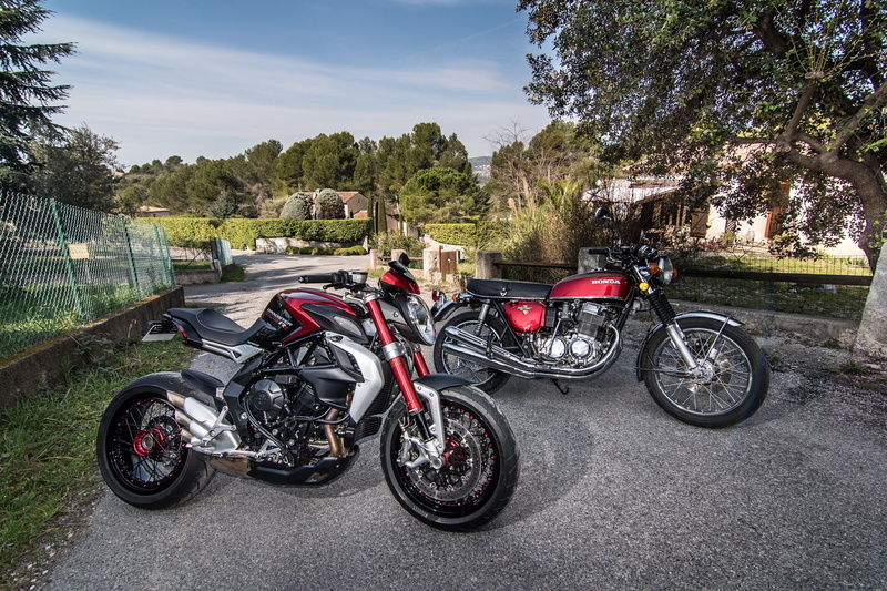 MV Agusta, Honda, motorcycle, backbone, sport, retro, red, 1080P, bike, classic, sports, Dragster 800 RR