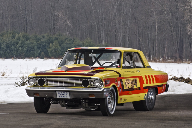 stock, dragster, ford, 4K, racer, 1964, pro, usa, thunderbolt, drag