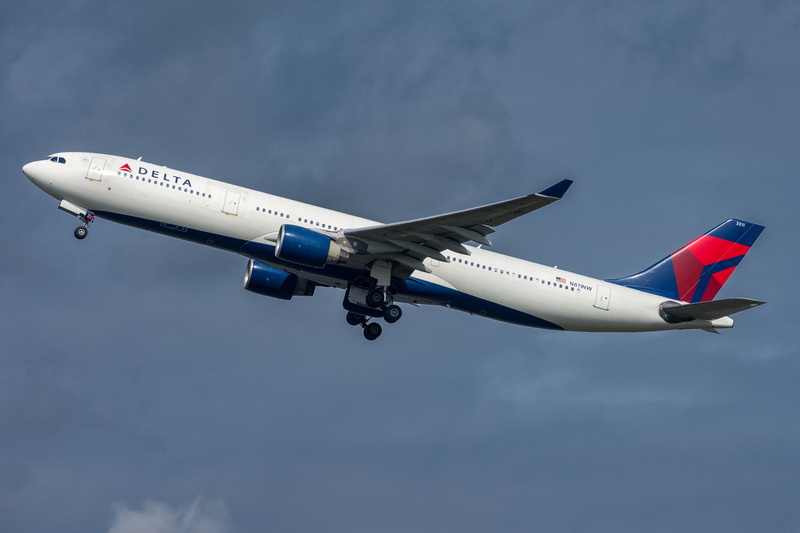 A330-300, Delta Air Lines, Airbus, 4K