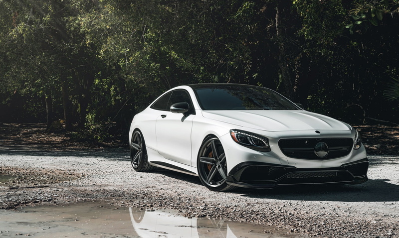 nature, Forest, street, transportation, plant, Water, city, sunlight, luxury, AMG, stationary, motor vehicle, car, mode of transportation, Mercedes, S63