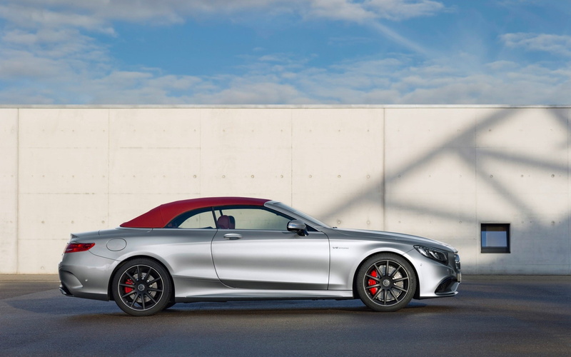 Mercedes-Benz S63 AMG Cabriolet Edition 130, architecture, car, transportation, vintage car, motion, luxury, cloud - sky, Mercedes-Benz, nature, Mercedes-Benz S-Class