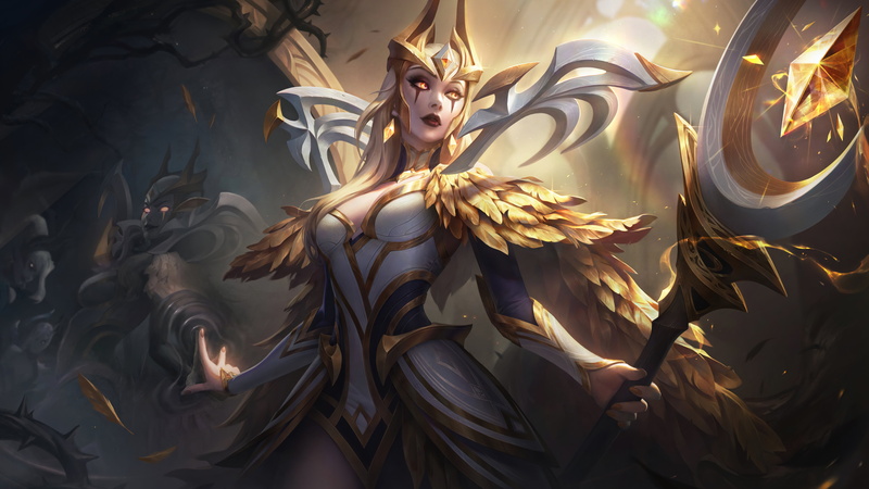 4K, pixel art, dark, digital art, Coven, Prestige Edition, LeBlanc (League of Legends), League of Legends, 8K, Riot Games