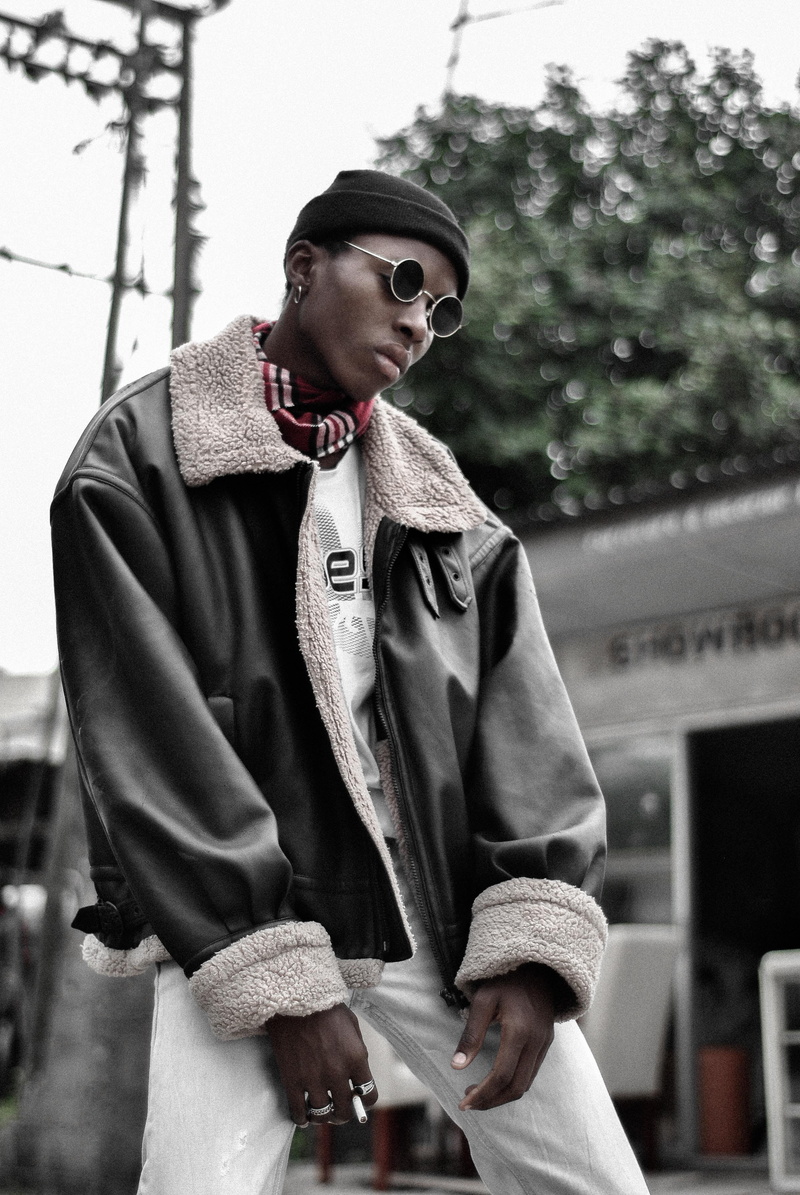 near, lifestyles, fashion Model, coat, male, caucasian Ethnicity, beard, serious, 4K, confidence, casual Clothing, looking, daytime, style, fashionable