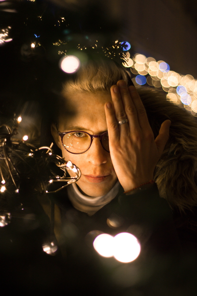 lights, fairy lights, christmas lights, novosibirsk, christmas, reflection, lighting, human body part, light, portrait, person, indoors, young adult, male