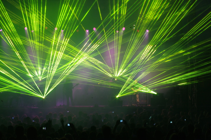 show, laser light, youth culture, concert, real people, event, illuminated, laser, light show, stage, arts culture and entertainment, crowd, stage light
