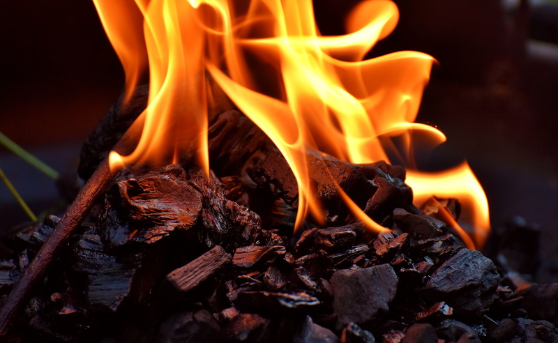 night, log, fireplace, flame, 5K, firewood, orange color, heat - temperature, nature, burning, glowing, focus on foreground, motion, wood, no people, Burn