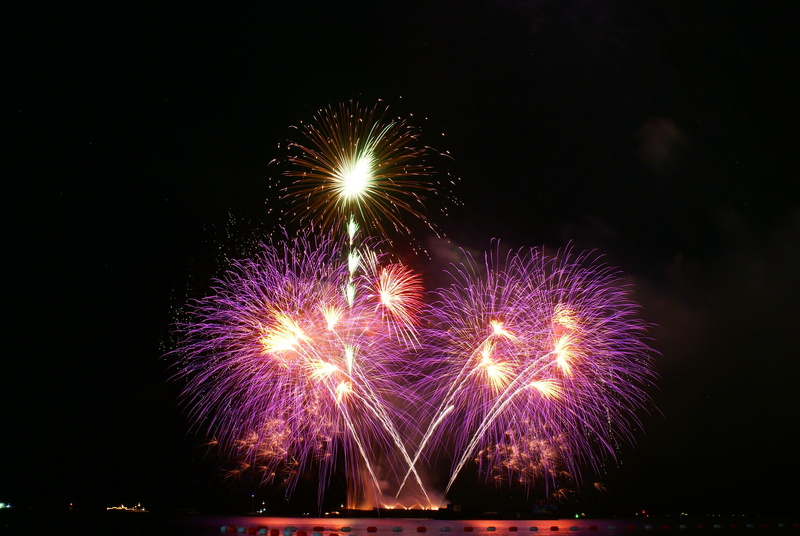 low angle view, light, thailand, fireworks, motion, arts culture and entertainment, celebration, sparks, outdoors, 4K, firework, glowing, firework - man made object