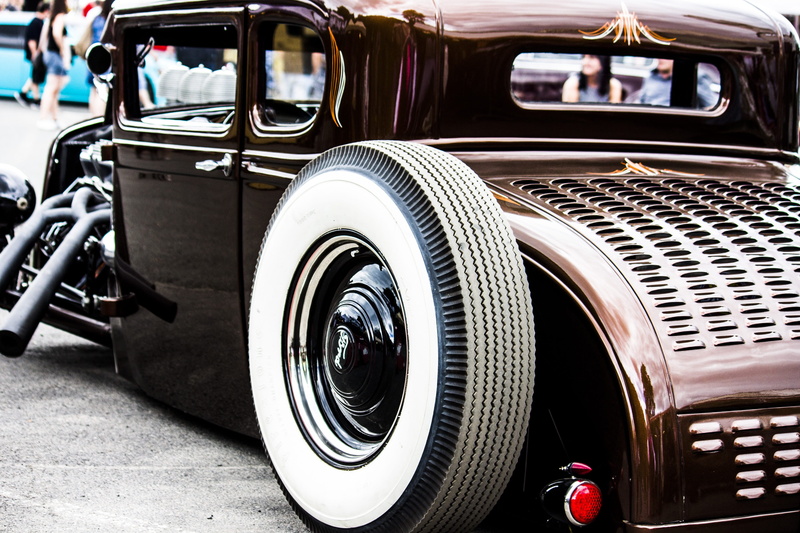 land vehicle, day, vintage, transportation, usa, vintage car, metal, old car, mode of transportation, american car, 4K, old, tire, no people, retro styled