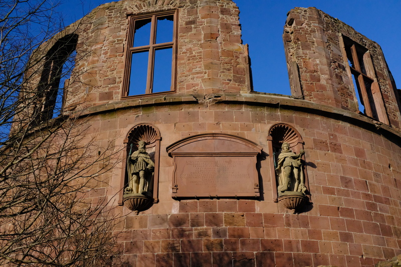 building, no people, history, religion, place of worship, belief, spirituality, built structure, sky, wall - building feature, outdoors, heidelberg castle