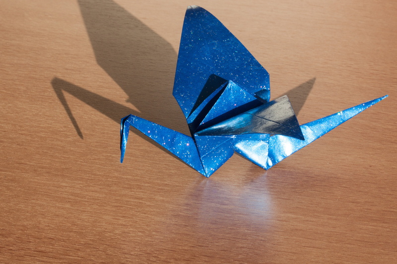 still life, origami, craft product, mother of pearl paper, table, art and craft, craft, geometric body, reflective, 3 dimensional, 4K, high angle view