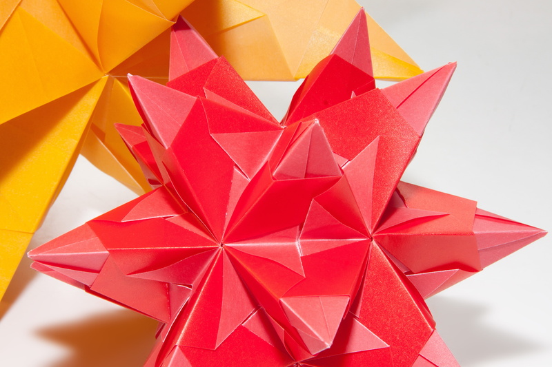 pattern, star shape, 4K, shiny, decoration, christmas, creativity, still life, yellow, star, single object, wealth, fold, small, matt, indoors, close-up