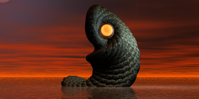 single object, dramatic sky, tranquil scene, animal themes, no people, creativity, Graphic, animals in the wild, fruit, digital composite, animal wildlife
