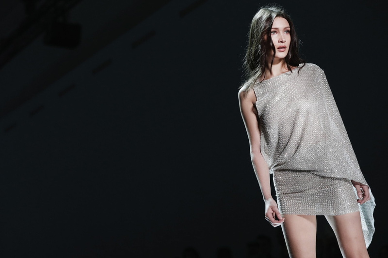 Model, 1080P, Dress, Bella Hadid, Brunette, Models, American