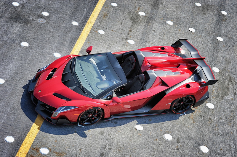 Expensive Cars, Lamborghini Veneno Roadster, Lamborghini, 2K