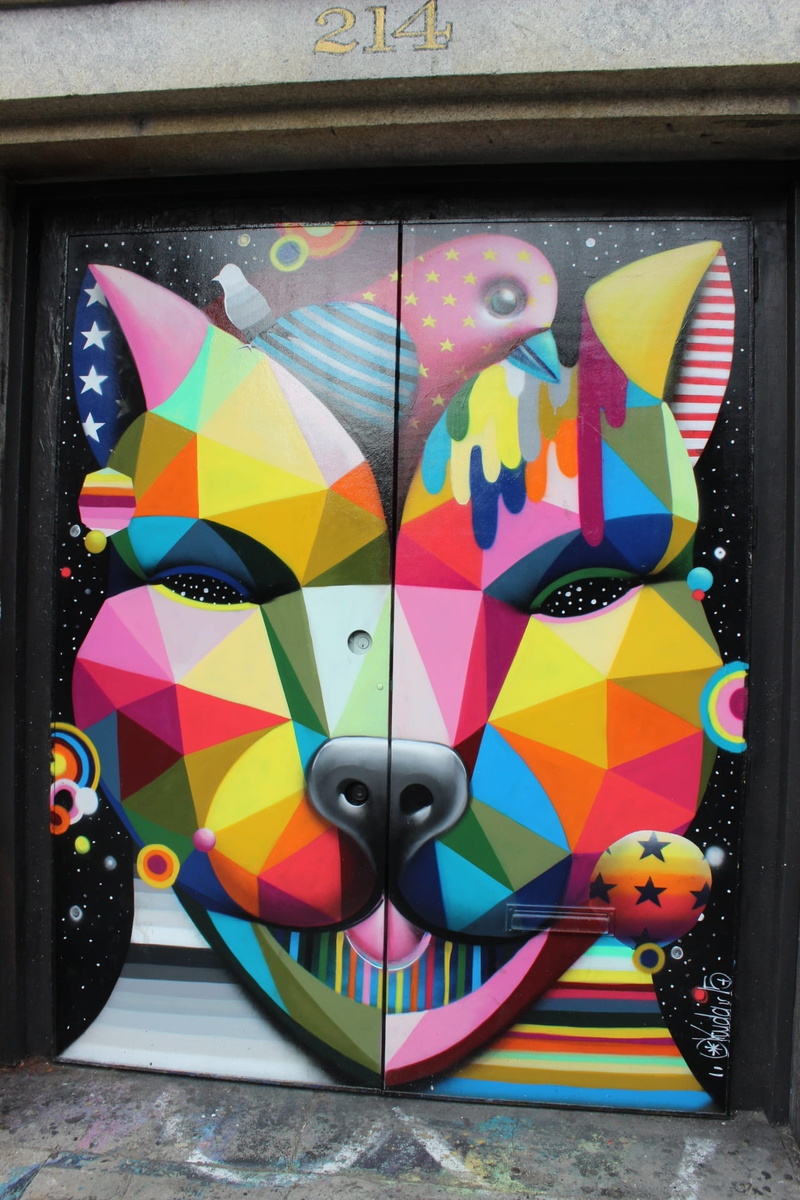 graffiti, design, urban, wall - building feature, toy, architecture, art and craft, pinwheel toy, shape, art, multi colored, creativity, pattern, no people