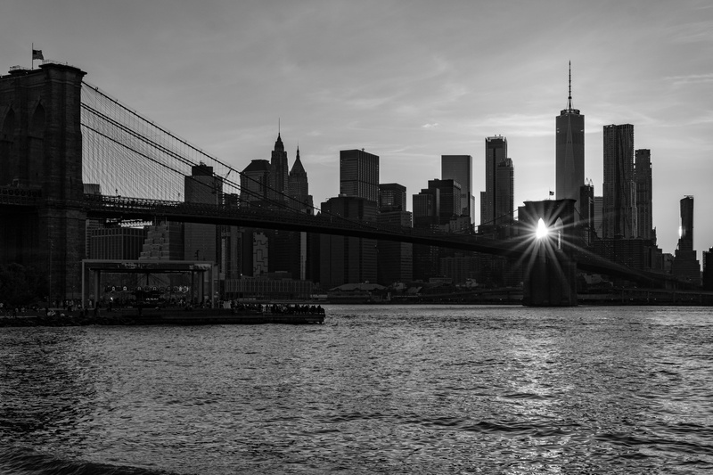 no people, building exterior, sun, dock, york, building, sky, river, outdoors, travel destinations, travel, bay, manhattan, cityscape, office building exterior