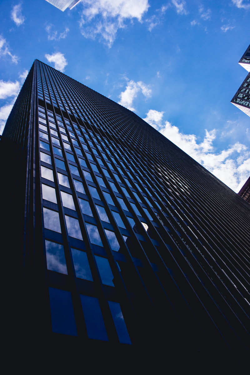 no people, blue, sunlight, skyscraper, skyscrapper, day, architecture, urban, glass, cloud - sky, sky, toronto, tall - high, building, pattern, nature