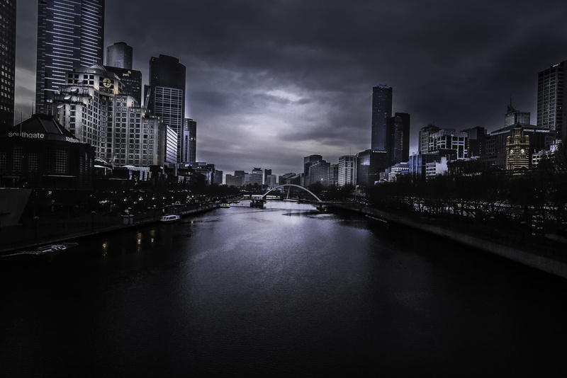 skyscrapper, bridge, 4K, building, water, urban, transportation, city, modern, night, outdoors, reflection, cloud, cloud - sky, building exterior, office building exterior