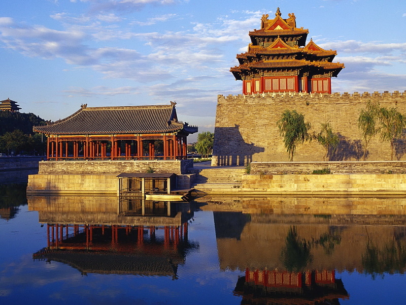 pond, emperor, home, history, beige, royalty, brown, pagoda, travel, plant, chinese Culture, tower, nature, japanese Culture, 720P, japan, gyeongbokgung Palace