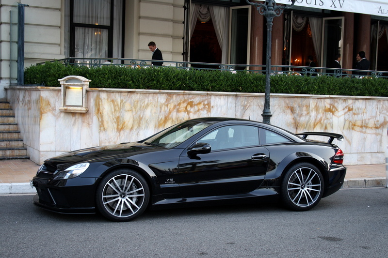 amg, series, 4K, mercedes, sl65, black