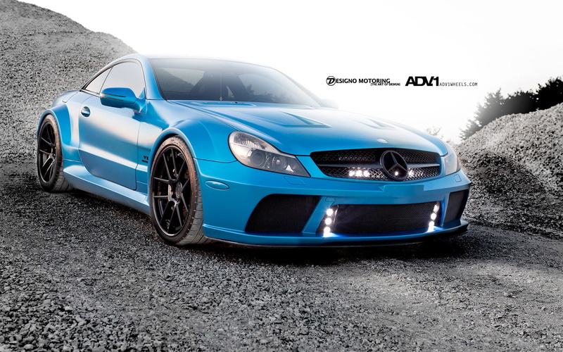 Mercedes Benz SL, wheels, sl, benz, turquoise, adv, mercedes, blue, 1080P, coupe, sports, Mercedes Benz SL AMG
