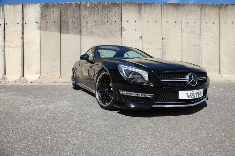 modified, sl65, amg, 2016, black, cars, mercedes, vath, (r231), 720P