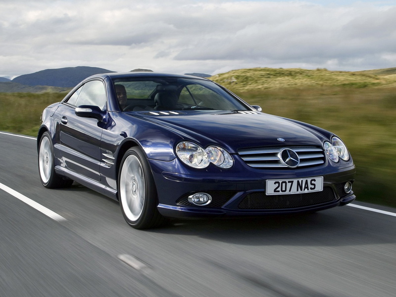 500, uk spec, benz, convertible, mercedes, sports, r230, s l, 2005 08, package, sl500, 1080P