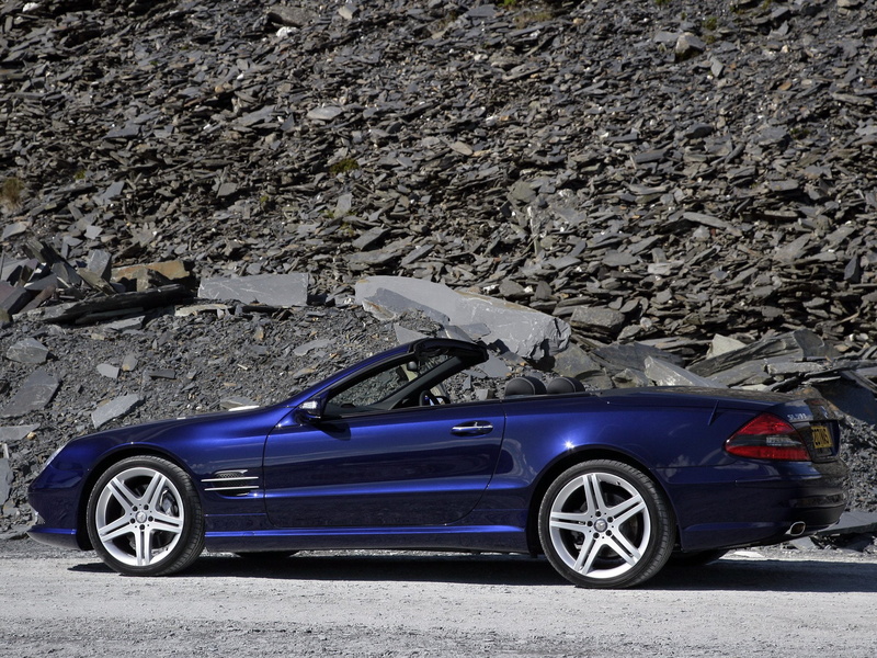 500, mercedes, package, benz, s l, 1080P, r230, convertible, 2005 08, sports, uk spec, sl500