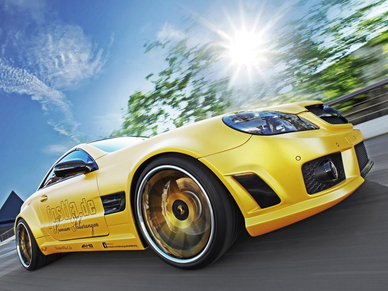 tuning, benz, fostla, mercedes, lquid, gold, 1080P, 2012, amg, supercar, wheels, supercars, wheel, r230