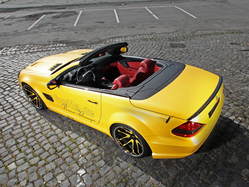 tuning, r230, fostla, mercedes, 2012, supercar, amg, gold, interior, supercars, benz, lquid, 1080P