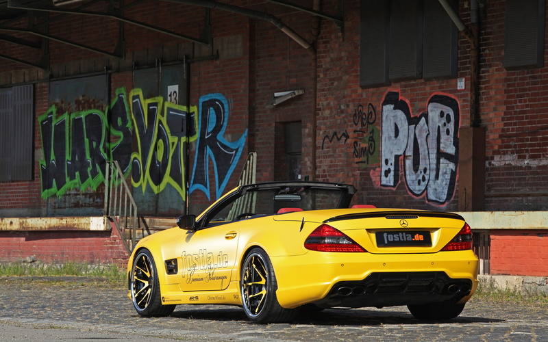2013, 2K, r230, mercedes, sl 55, fostla, benz, supercar, tuning, amg